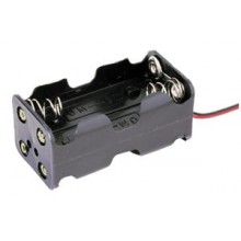 Portapilas para 4 pilas de 1'5V (6V)