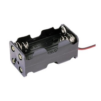 Portapilas para 4 pilas de 1'5V (6V) - Imagen 1