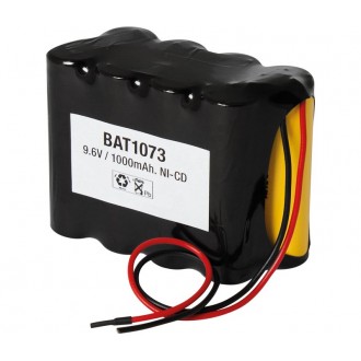 Bateria 9,6v 1000 mAh NI-CD BAT-1073 - Imagen 1