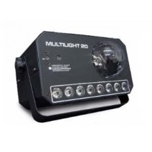 Multilight 20 Efecto Triple Laser Led Strobre - Imagen 1