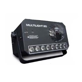 Multilight 20 Efecto Triple Laser Led Strobre - Imagen 1