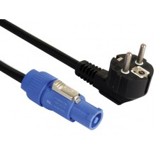 Cable Schuko a Powercon 5 Metros