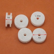 Polea Plastico Juguetes Trabajos Manuales 9x4 mm