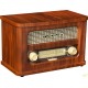 RADIO VINTAGE AUTONOMA CON BLUETOOTH & FM 2 X 10W