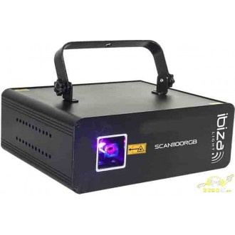 LASER RGB DE ANIMACION CON DMX 1100mW