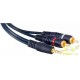 CONEXION HQ JACK MACHO 3,5 STEREO A 2 RCA MACHO