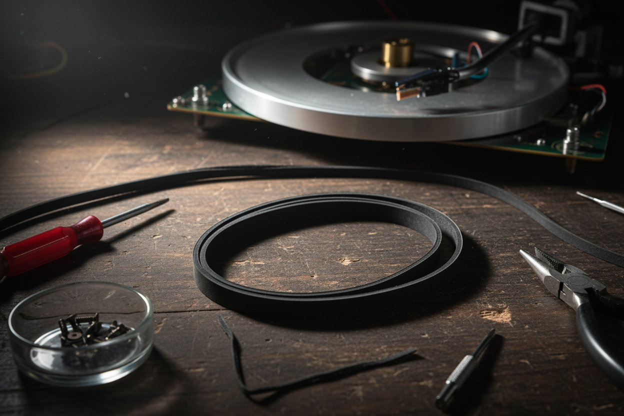 Correas de Repuesto para Giradiscos de Vinilo
