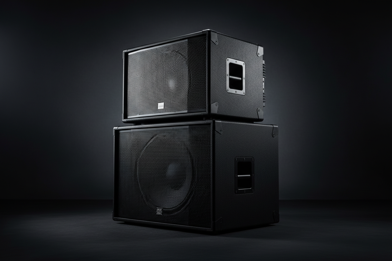 Subwoofers Activos y Pasivos para PA Profesional