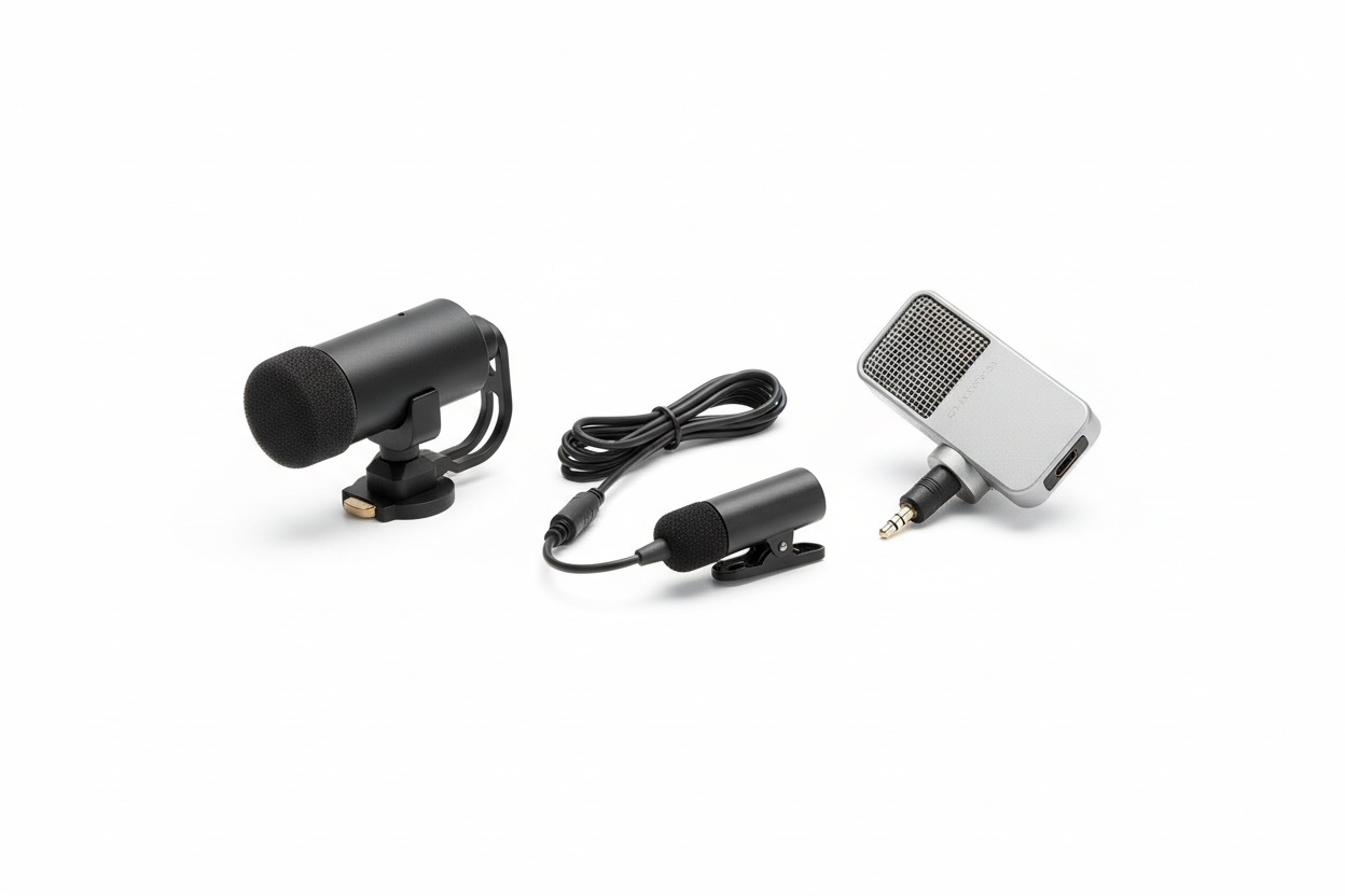 Micrófonos para Teléfonos Móviles y Tablets