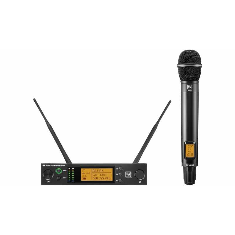 Micrófono de mano electróvoice RE3 Banda 5