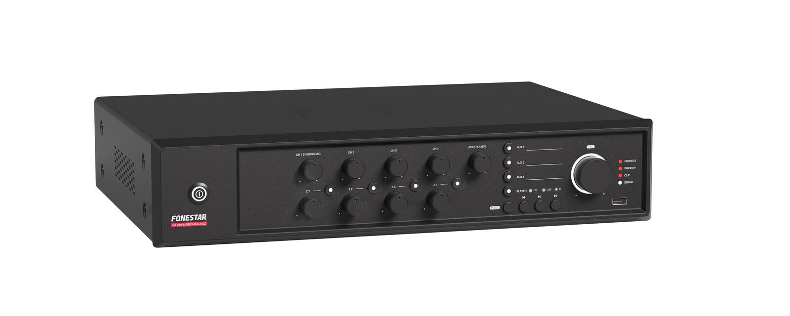 MAX-240Z Amplificador de megafonía multizona