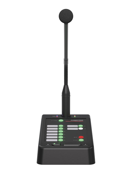 ZONEMIC-6 Micrófono de zonas con mensajes grabados para sistema ZONE-6