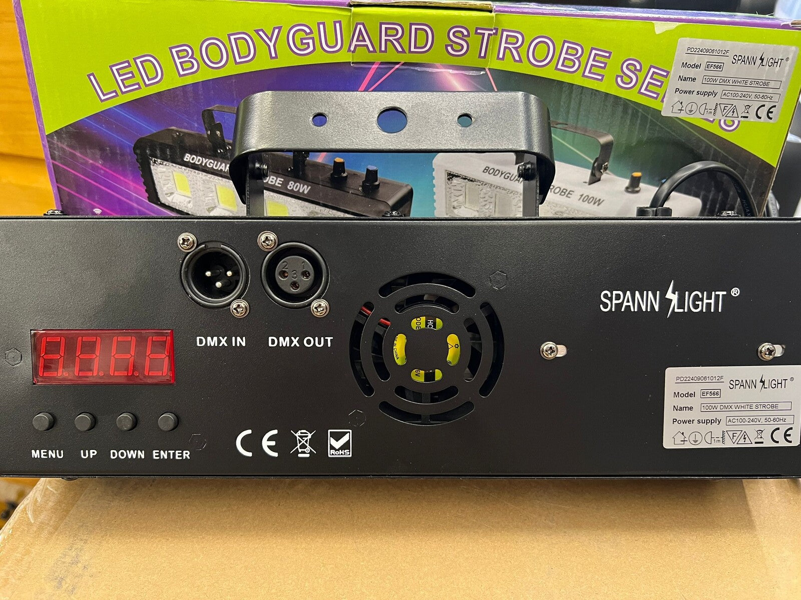 STROBO LED 100W LED DMX