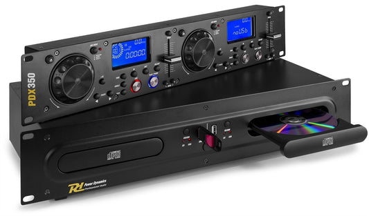 PDX350 DOUBLE CD/MP3/USB PLAYER
