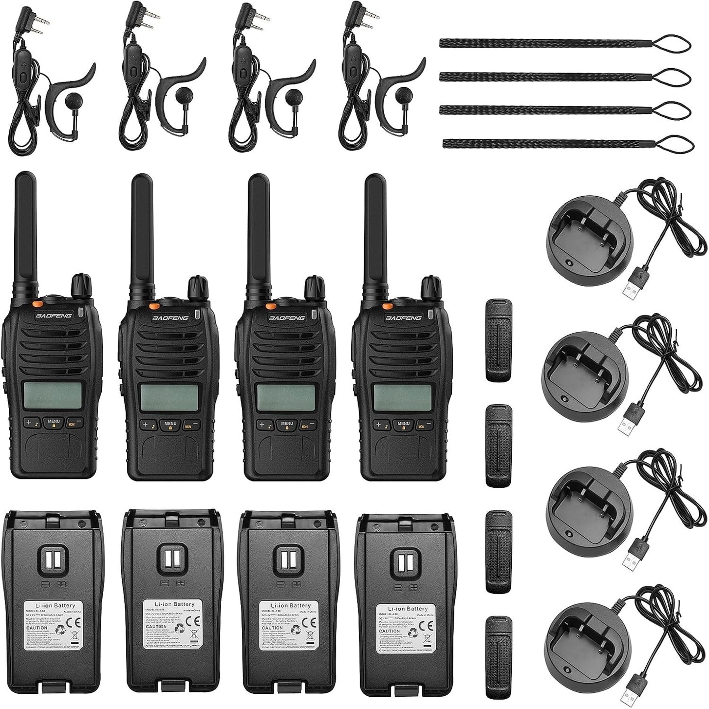 PACK 4 WALKIS COMPLETO SIN LICENCIA