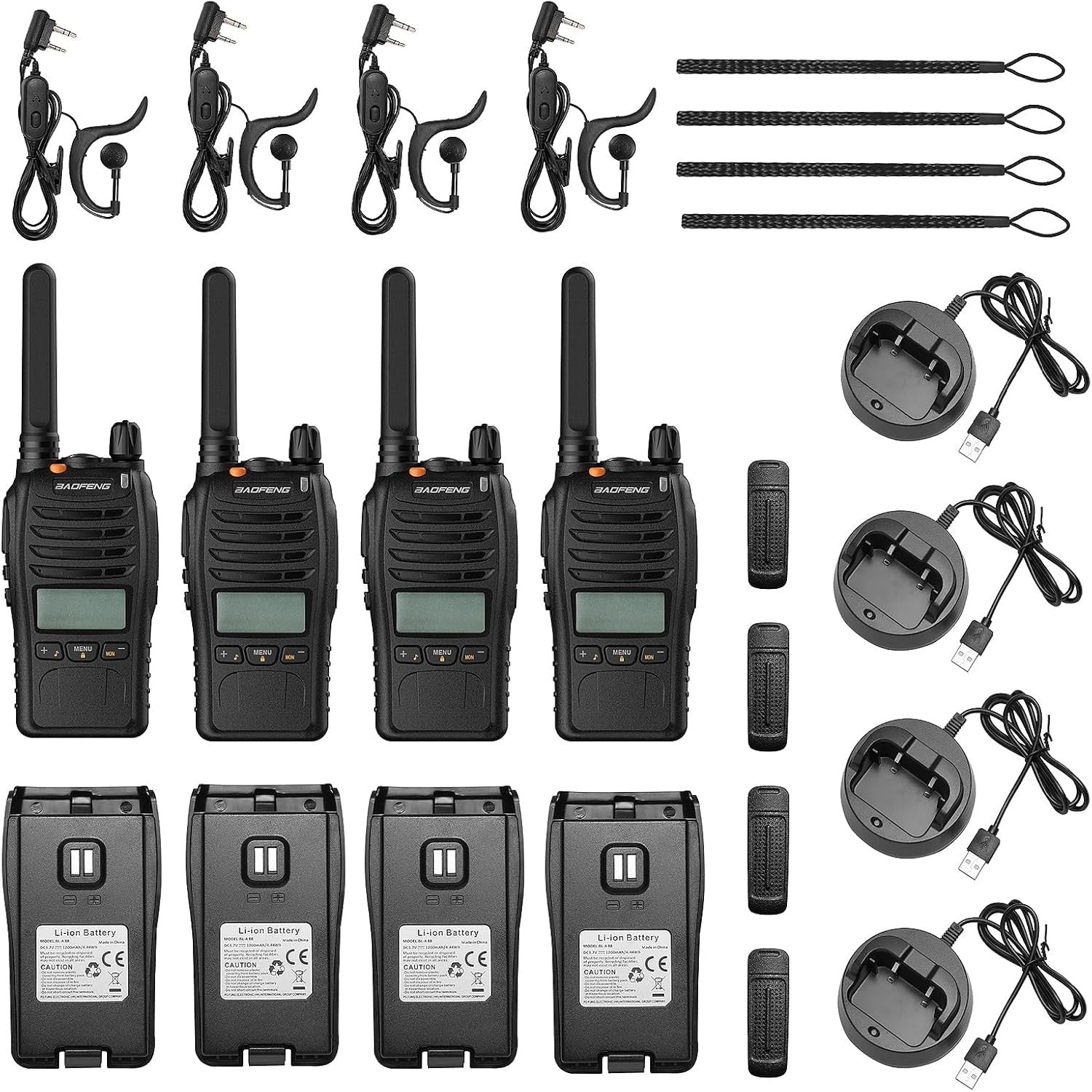 PACK 4 WALKIS COMPLETO SIN LICENCIA