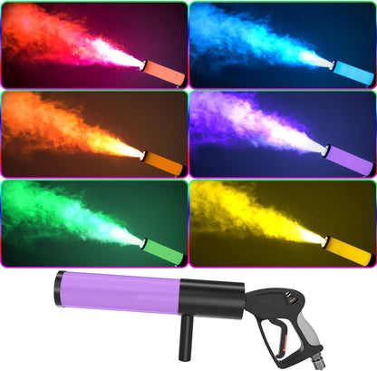 Pistola de humo CO2, RGB