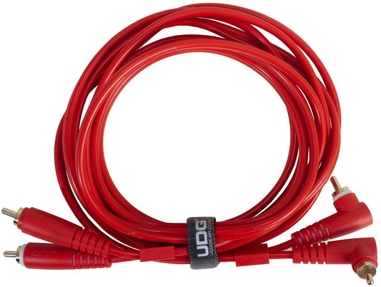 Cable rca a rca acodado 3 metros udg