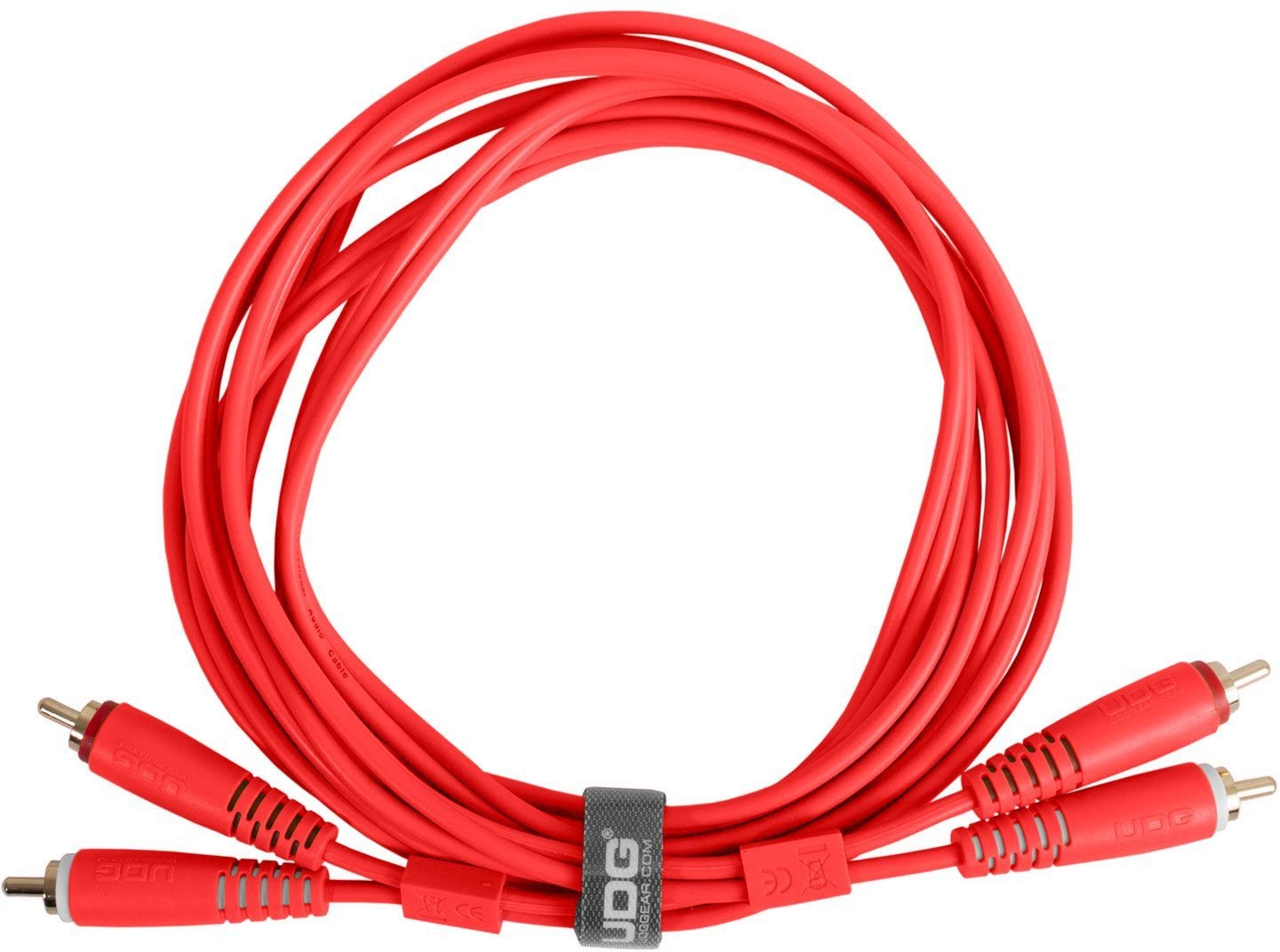 Cable rca a rca macho udg 1,5 metros