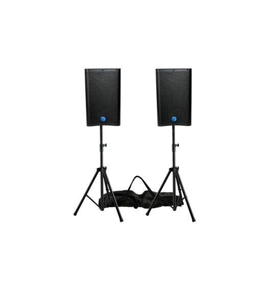 SET 2 ALTAVOCES 15" SEVEN + 2 PIES