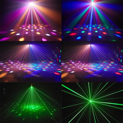 Mini cabeza movil laser y rayos Laser