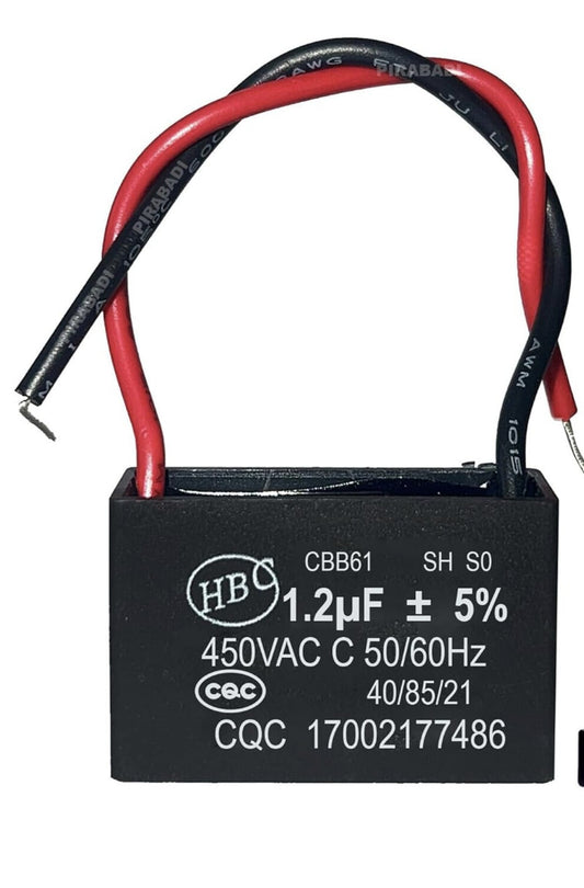 CBB61 1,2uf Condensador de arranque