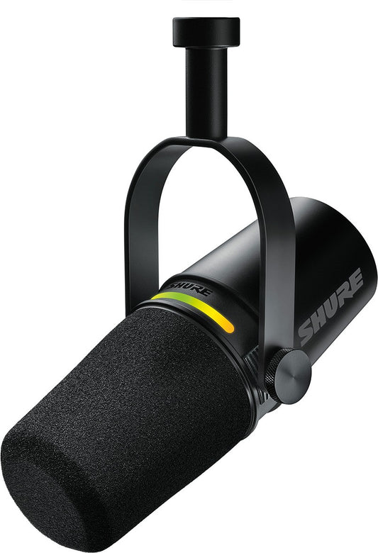 SHURE MV7+ Micrófono dinámico XLR / USB-c de calidad profesional
