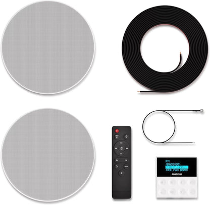 Fonestar KS Wall  2 altavoces de techo y amplificador de pared.