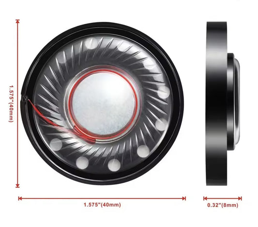 Repuesto Sennheiser HD 598 CS SR 558 518 599 569 579, 40mm