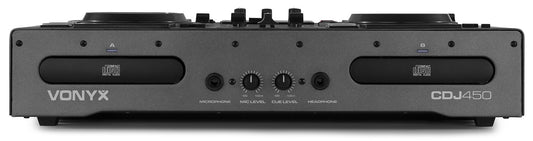 CDJ450 DOBLE REPRODUCTOR MEZCLADOR SOBREMESA CD/MP3/USB CON BT