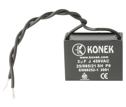 3 MF  450VCA Condensador de arranque