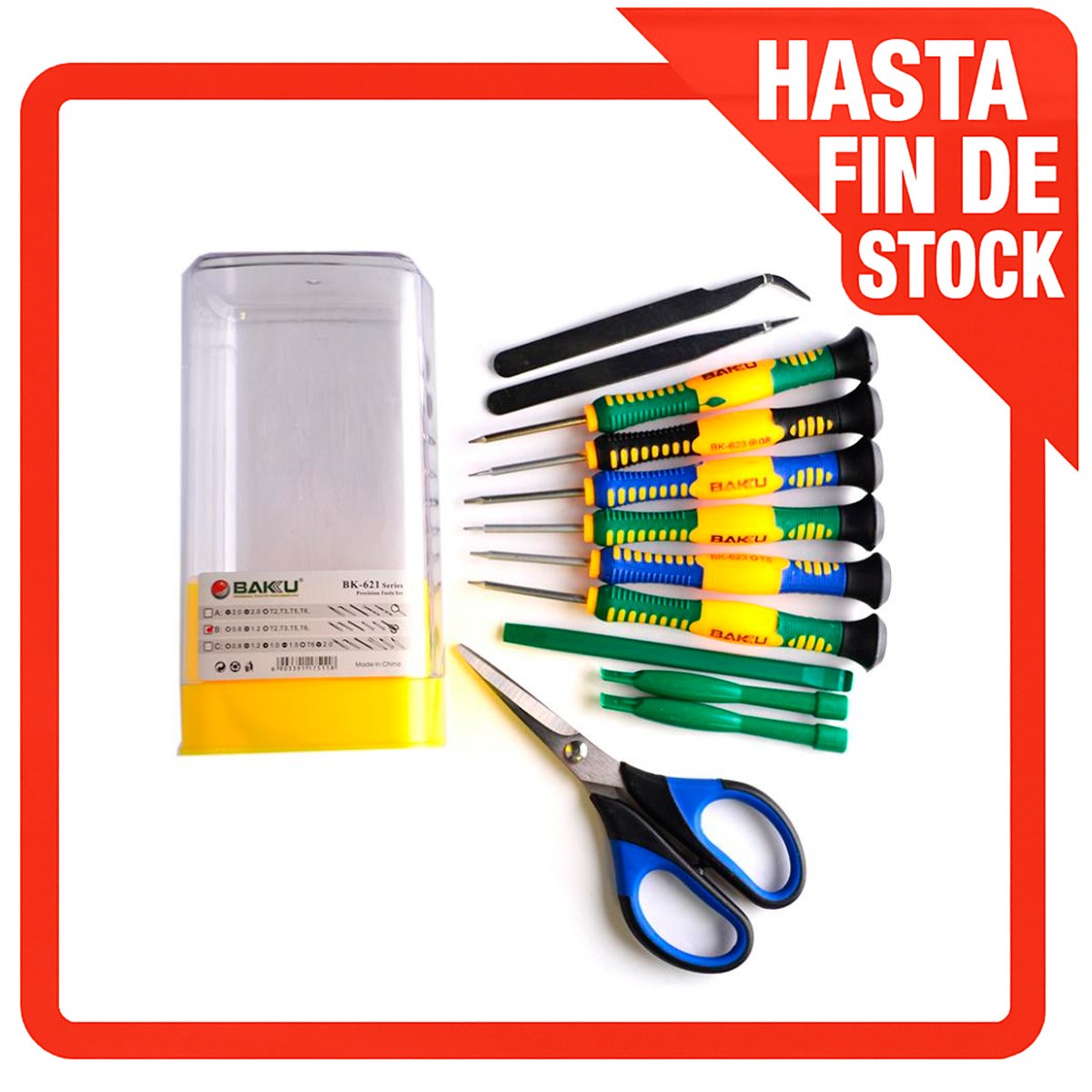 Juego de destornilladores de precisión