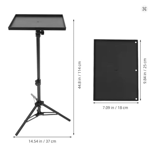 Trípode ajustable para ordenador portátil, soporte para proyector