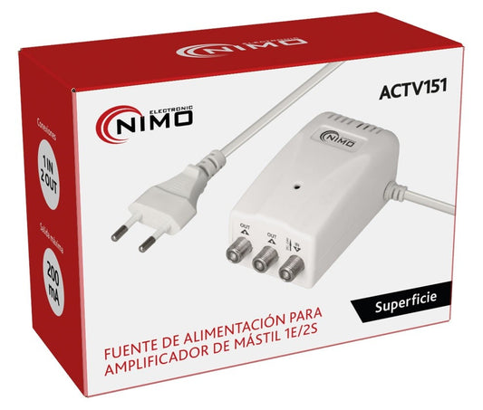 Fuente alimentación de mastil 2 Salidas