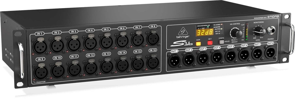 BEHRINGER S-16 Snake Caja Escenario Digital 16 Entradas