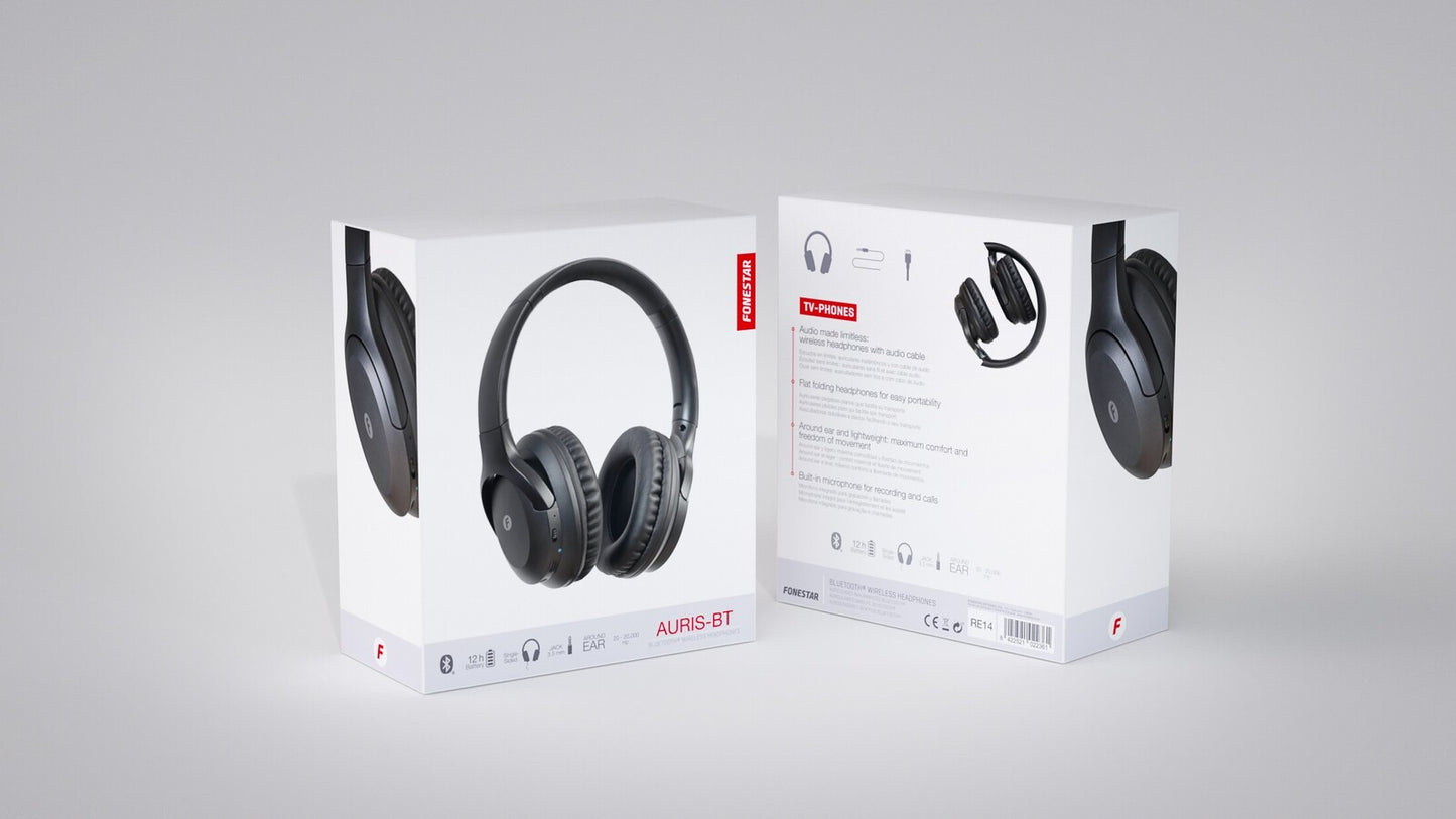 AURIS-BT Auriculares inalámbricos Bluetooth® Around Ear