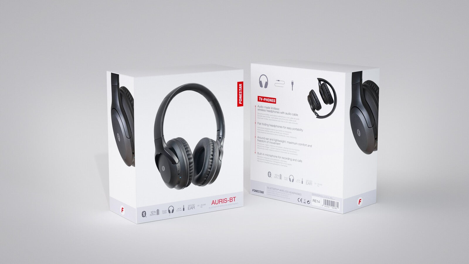 AURIS-BT Auriculares inalámbricos Bluetooth® Around Ear