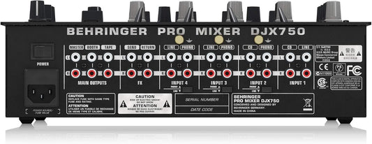 Behringer PRO MIXER DJX750 Mezclador de DJ