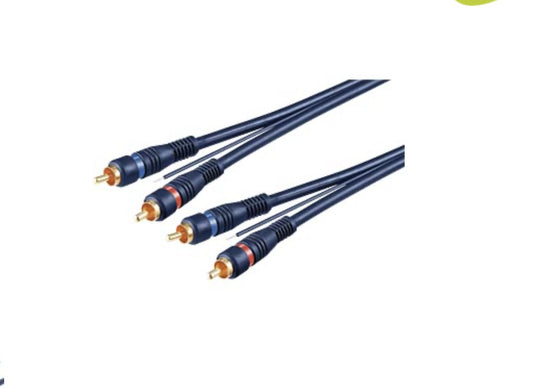 1,5 m Conexión rca macho macho mas remoto