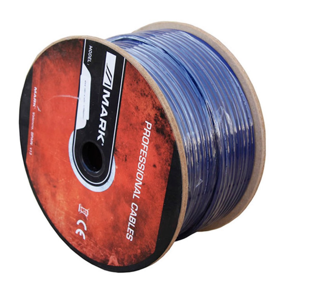 Bobina cable dmx 100 m 2x 034mm MXD 500