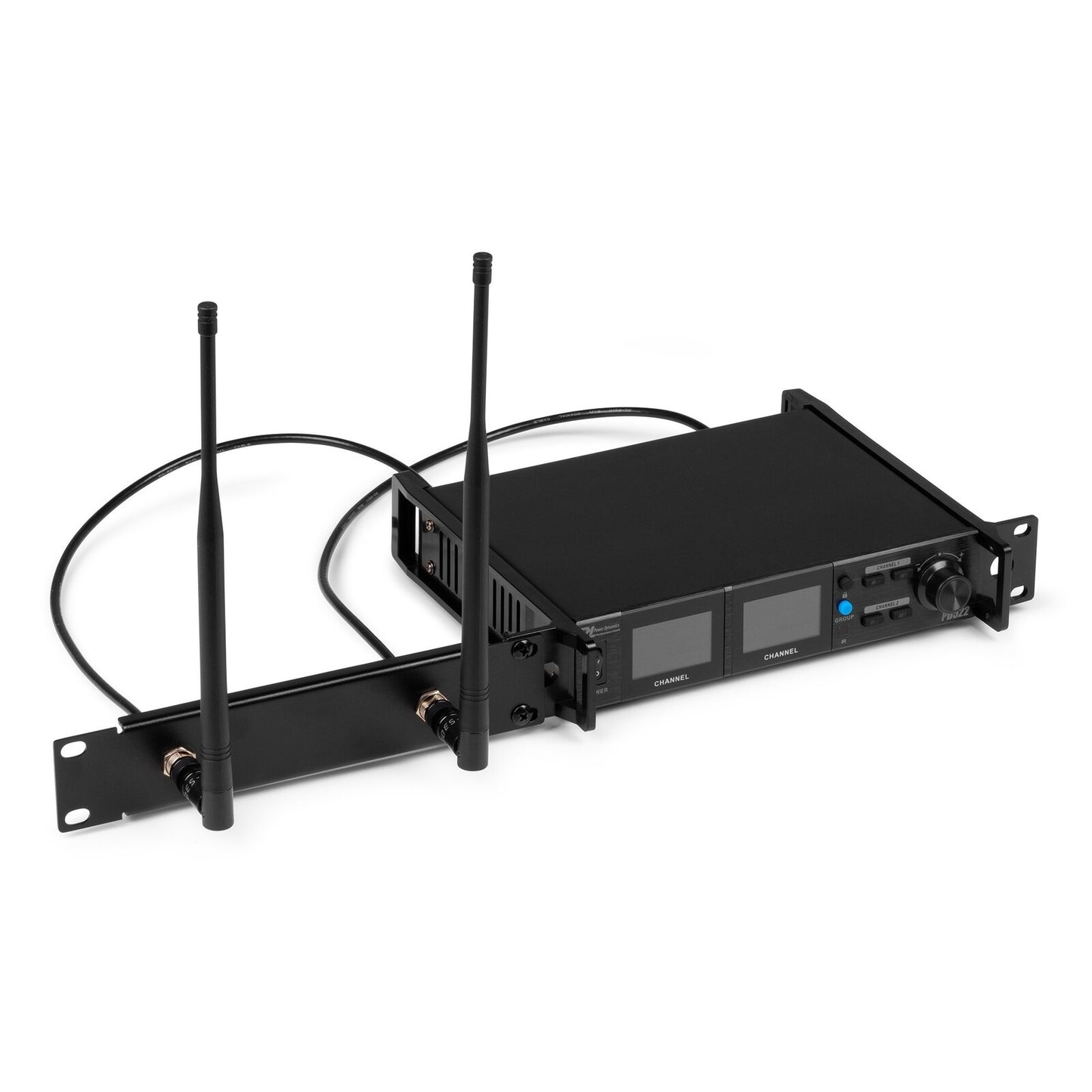 PD522 SET DE MICRÓFONO INALÁMBRICO UHF CON 2 MICRÓFONOS DE MANO