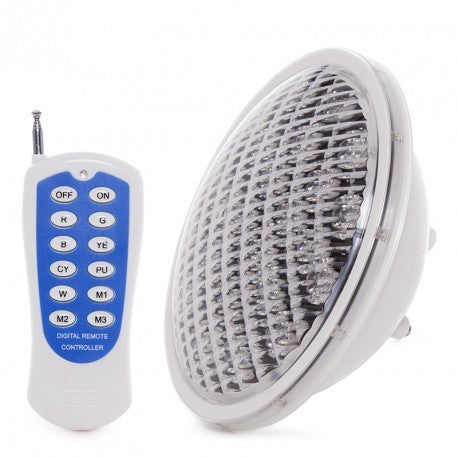 LAMPARA PAR 56 12V PARA PISCINAS CON MANDO A DISTANCIA