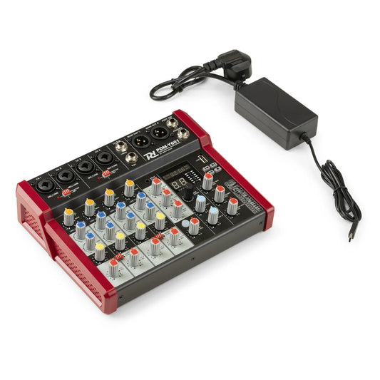 Power Dynamics PDM-Y601 Studio Music Mixer 6-Ch