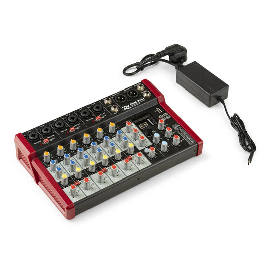 Power Dynamics PDM-Y801 Studio Music Mixer 8-Ch