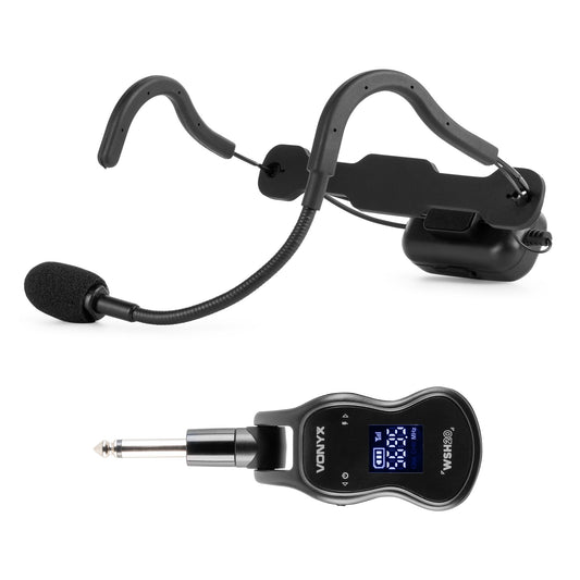 Vonyx WSH20 Micrófono Deportivo Inalámbrico + Receptor Compacto