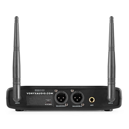 Sistema de Micrófono Inalámbrico UHF Doble WM42HH