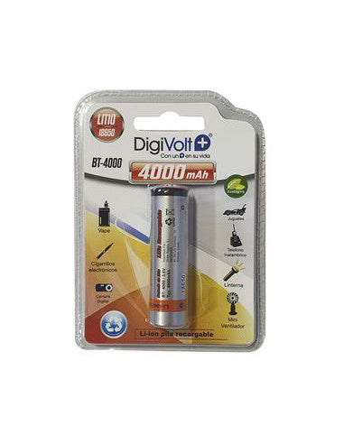 Digivolt BT-4000 Batería Litio 3,6V 4000mAh (18650)