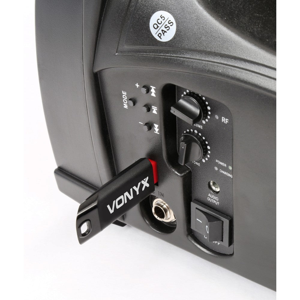 Megáfono Portátil Skytec ST-010 VHF/USB