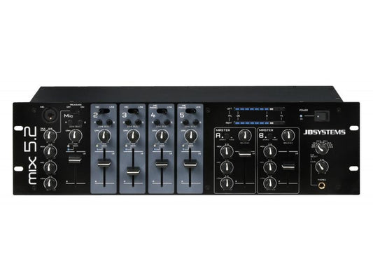 Mix-5.2 Jbsystems Mezclador 2 Zonas