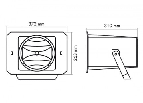 PF-35T Proyector De Sonido IP-66